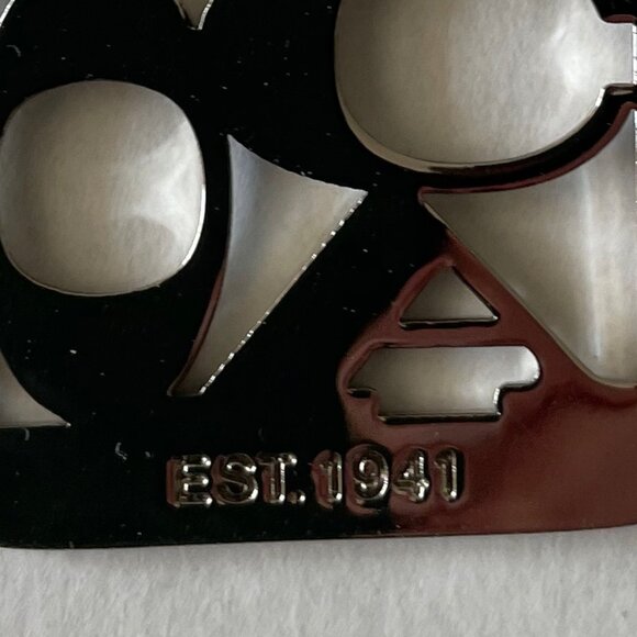 Coach silvertone keychain - Picture 4 of 6